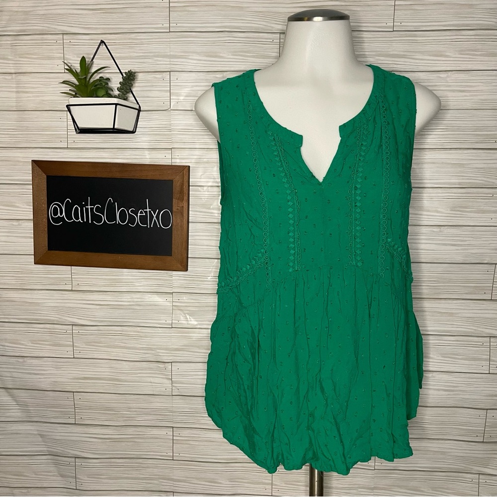 🫶 Merona Notched Sleeveless Top